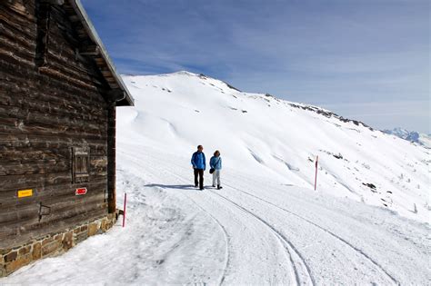 Panoramaweg Torrent Im Wallis Winterwandern Outdooractive