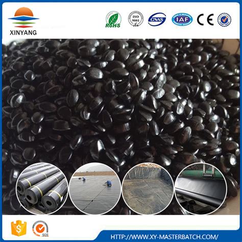 Blow Film Grade Black Masterbatch Products Qingyun Xinyang New