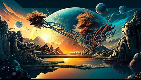 Future Earth A Surreal And Vibrant Vision Of Our Planet In 1000 Years