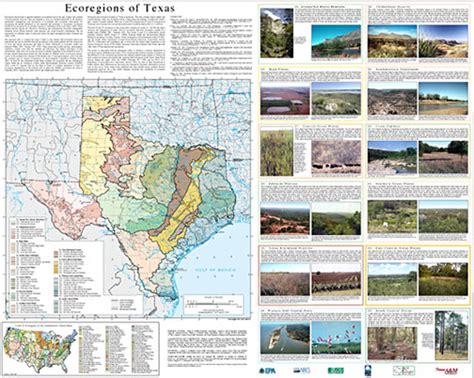 Brazos River Canyonlands · Usgs Ecogregions Of Texas Map