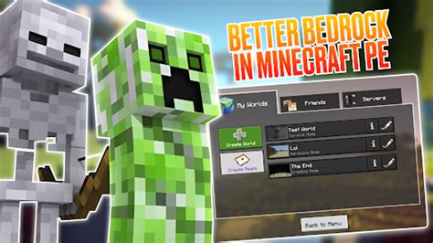 Better Bedrock in Minecraft PE for Android - Download