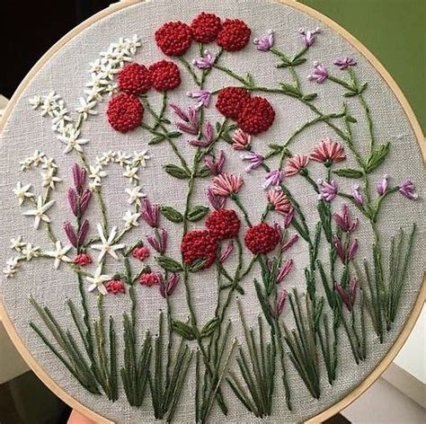 Pingl Par Donna Harris Sur Embroidery Hoop Broderie D Butant