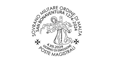 First Day Of Issue Postmark Saint Bonaventure On The 750th
