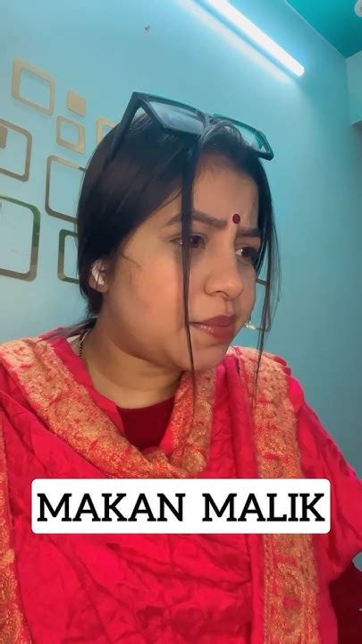 Makan Malik😝shorts Youtube Landlord Rjkarishma Youtube