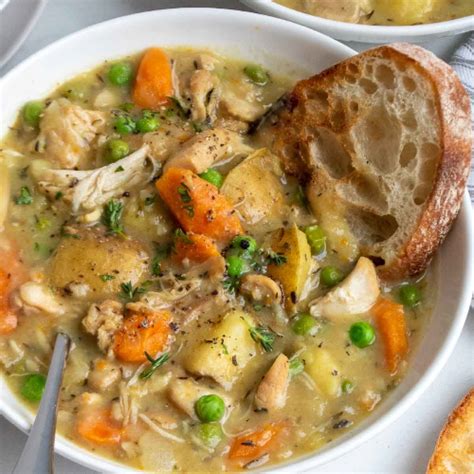 Crock Pot Chicken Stew - Complete Comfort Foods