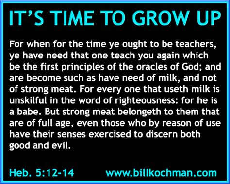 Spiritual Growth And Maturity Graphic 03 Graphic Created By Bill Kochman Visit My Blog At