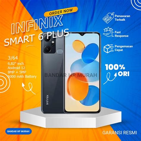 Jual Infinix Smart Plus Gb Mediatek Mt G Helio G Mah