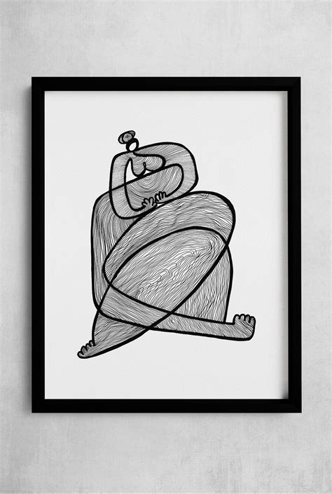 BODIES IN MOTION 1 ART PRINT – JODI