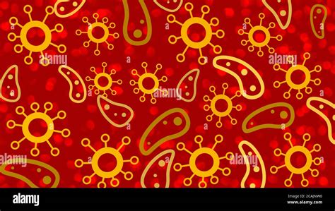 Virus cells background for wallpaper, backdrop, banner, template ...