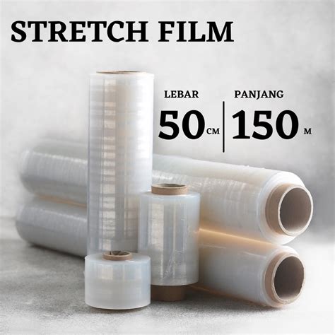 Jual Plastik Wrap Wrapping Stretch Film Bening X Shopee Indonesia