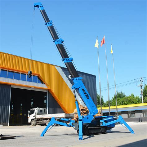 Wholesale CE EPA Hydraulic Telescopic Boom Mini Spider Crawler Crane