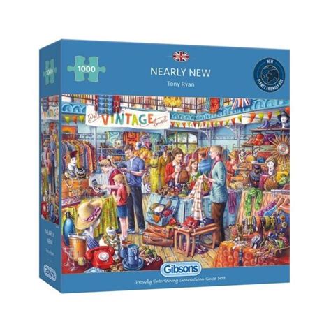 Gibsons Nearly New 1000 Piece Jigsaw Puzzle Jigsaw Puzzles From Crafty Arts Uk