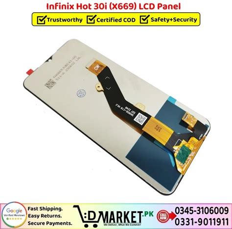 Infinix Hot 30i LCD Panel Unit Combo 2025 Exclusive