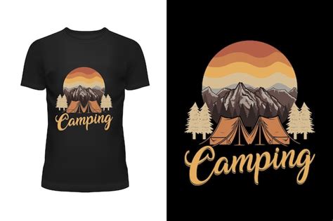 Premium Vector Camping Tshirt Design Or Campfire Or Vintage Camping