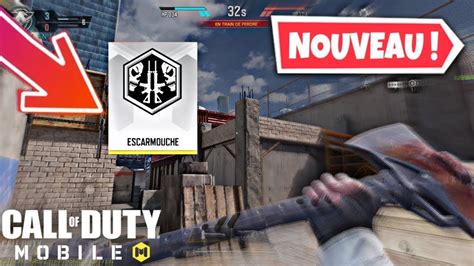 CALL OF DUTY MOBILE ESCARMOUCHE NOUVEAU MODE YouTube