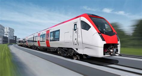 Transport For Wales Flirt Tri Mode Trains On Display At Innotrans