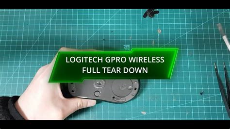 Logitech Gpro Wireless Gaming Mouse Full Teardown Disassembly Youtube