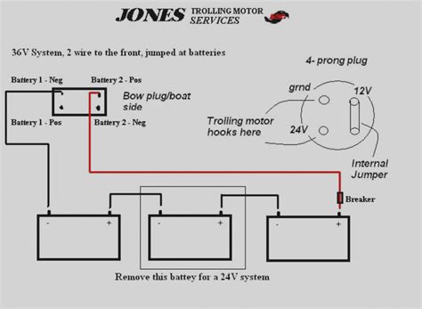 36 Volt Battery Wiring Diagram Trolling Motor Trolling Motor