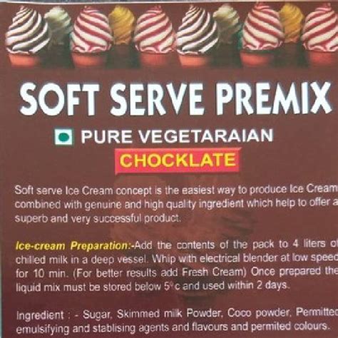 Softy Ice Cream Soft Serve Premix Powder In Nanded Shriram Foods