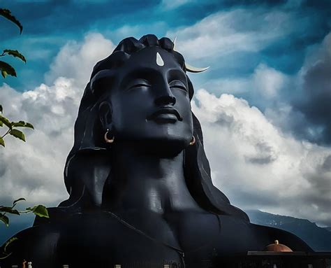 Reacreating Adiyogi Lord Shiva Statue Wallpaper Images Hd Abstract