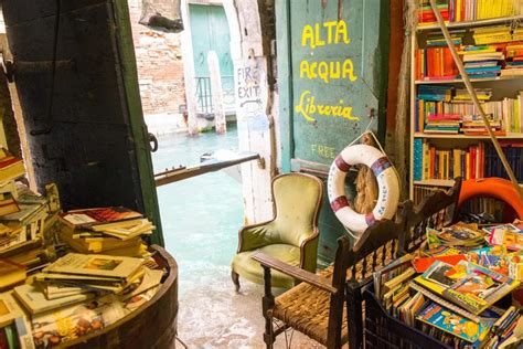 Inside Libreria Acqua Alta Venices Unique Bookstore Our Escape Clause