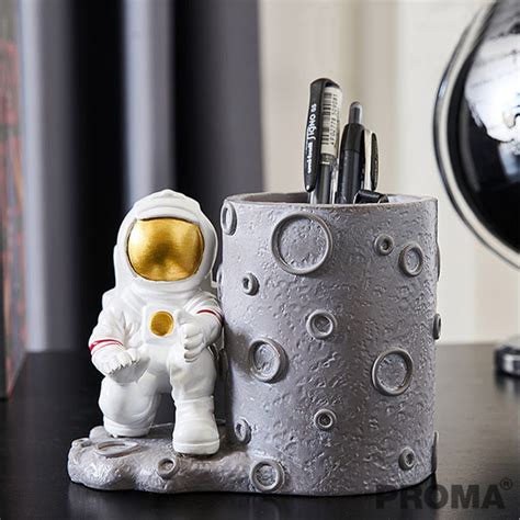 An Astronaut Stationery Mug On The Moon Proma