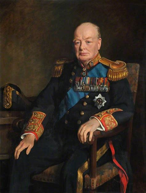 Sir Winston Churchill (1874–1965), Lord Warden of the Cinque Ports John ...