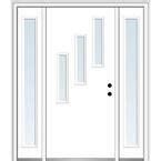 MMI Door 64 5 In X 81 75 In Davina Left Hand Inswing 3 Lite Clear Low