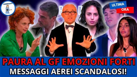 MESSAGGI AEREI PAUROSI E SCANDALOSI AL GRANDE FRATELLO 2024 ALFONSO