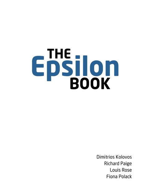 Epsilon Book | PDF | Method (Computer Programming) | Object (Computer ...