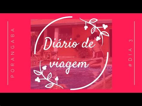 Di Rio De Viagem Porangaba Dia Apenas Ria By Caroline Youtube