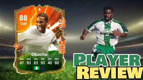 EA FC 24 JAY JAY OKOCHA 88 PLAYER REVIEW YouTube