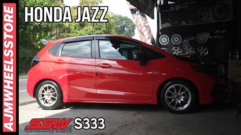 Modifikasi Honda Jazz Velg Ssw S Ajmwheelsstore Youtube