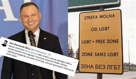 Prezydent Duda w litewskiej TV nigdy nie było żadnych stref wolnych od