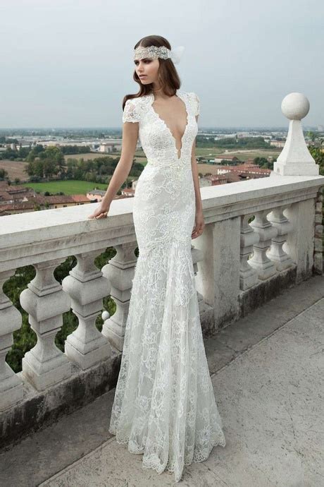 Abito Da Sposa Pizzo Aderente Stile E Bellezza