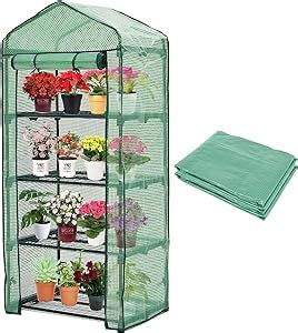 Amazon Tier Greenhouse Replacement Cover Clear Pe Greenhouse