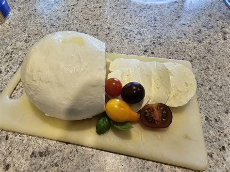 Easy 3 Ingredient Home-made Mozzerella - The Seedy Collection