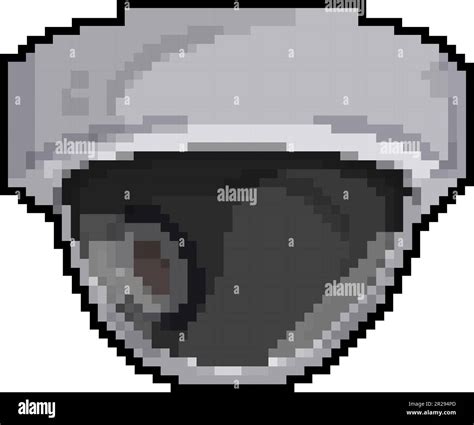 Technology Security Camera Cctv Game Pixel Art Vector Illustration Stock Vector Image And Art Alamy