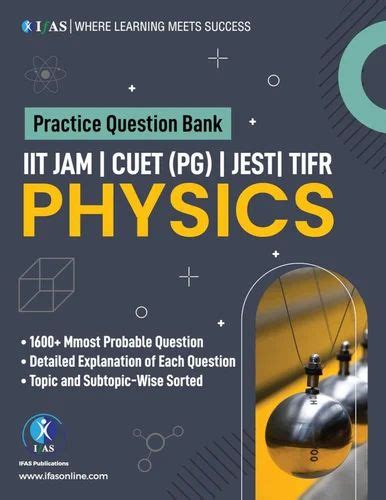 Iit Jam Physics Practice Book At Rs 499piece फिजिक्स बुक In Pune