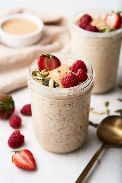 Creamy High Protein Overnight Oats