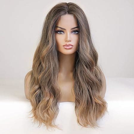 Amazon Sylvia Natural Blonde Omber Brown Highlight Silky