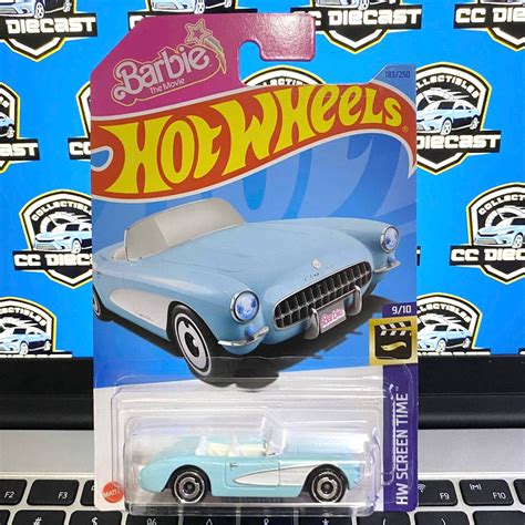 Hot Wheels Barbie Corvette Hobbies Toys Toys Games On Carousell
