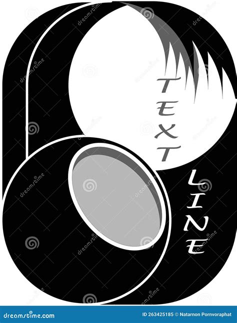 Moon Cafe Logo With Maid Silhouette Vector 238233461