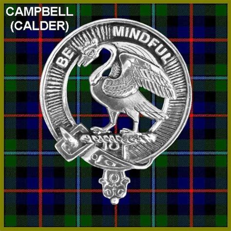 Campbell Calder Clan Crest Scottish Cap Badge Cb02 Etsy