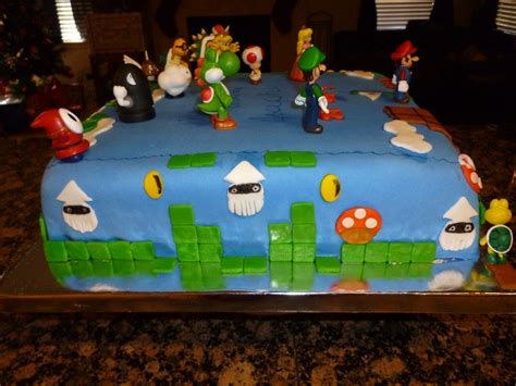 Super Smash Bros Logo Cake