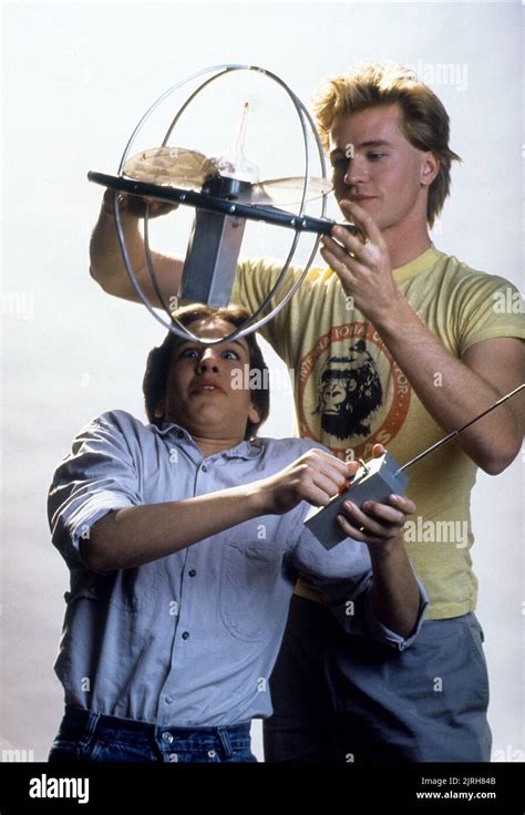 GABRIEL JARRET, VAL KILMER, REAL GENIUS, 1985 Stock Photo - Alamy