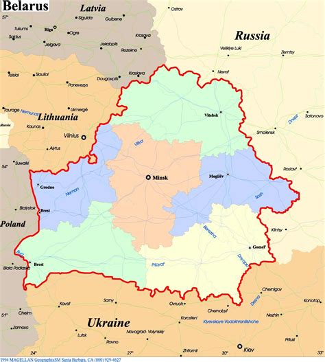Карта беларуси на а4 распечатать