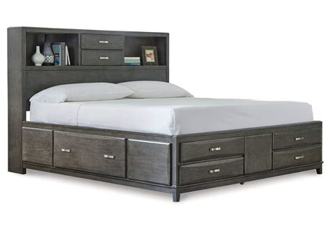 Black Bed Frame With Drawers Full at Ronda Fletcher blog