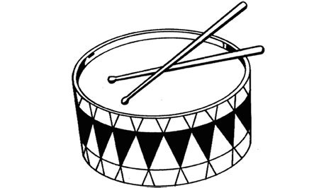 Dibujo De Instrumentos Musicales Para Colorear Y Pintar