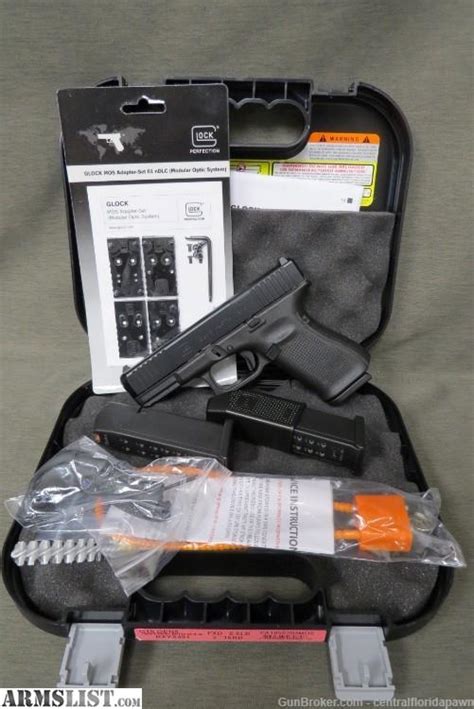 Armslist For Sale Glock G19 Gen5 9mm Pistol Pa195s203mos 15 1 19 G5 Mos